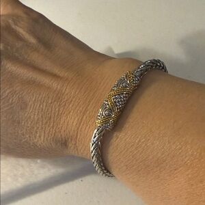 Silver and Gold Women's Bracelet